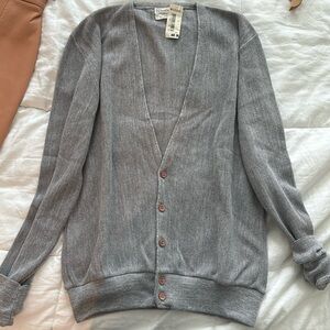Christian Dior vintage grandpa cardigan